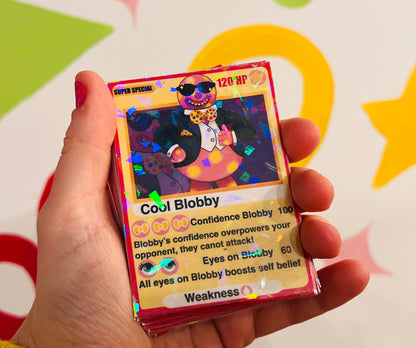 Blobby Trading Cards - The Complete Collection
