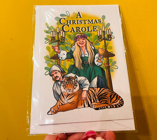 Tiger King inspired Christmas Card
