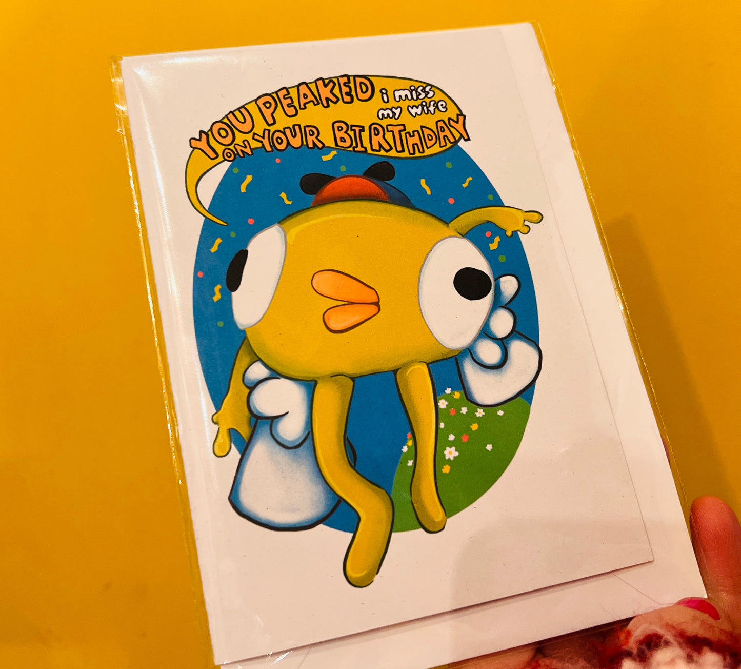 You Peaked on your Birthday - Peak inspired Card