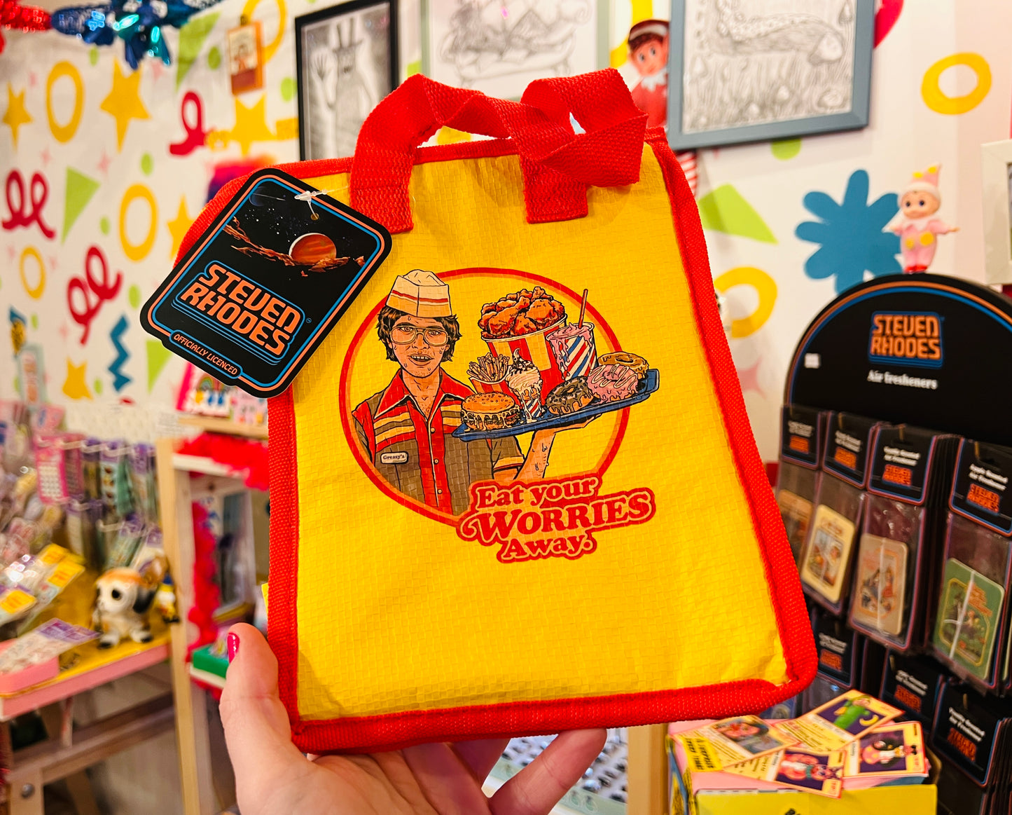 Eat Your Worries Away Lunch Bag