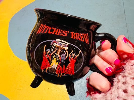 Witches Brew cauldron mug