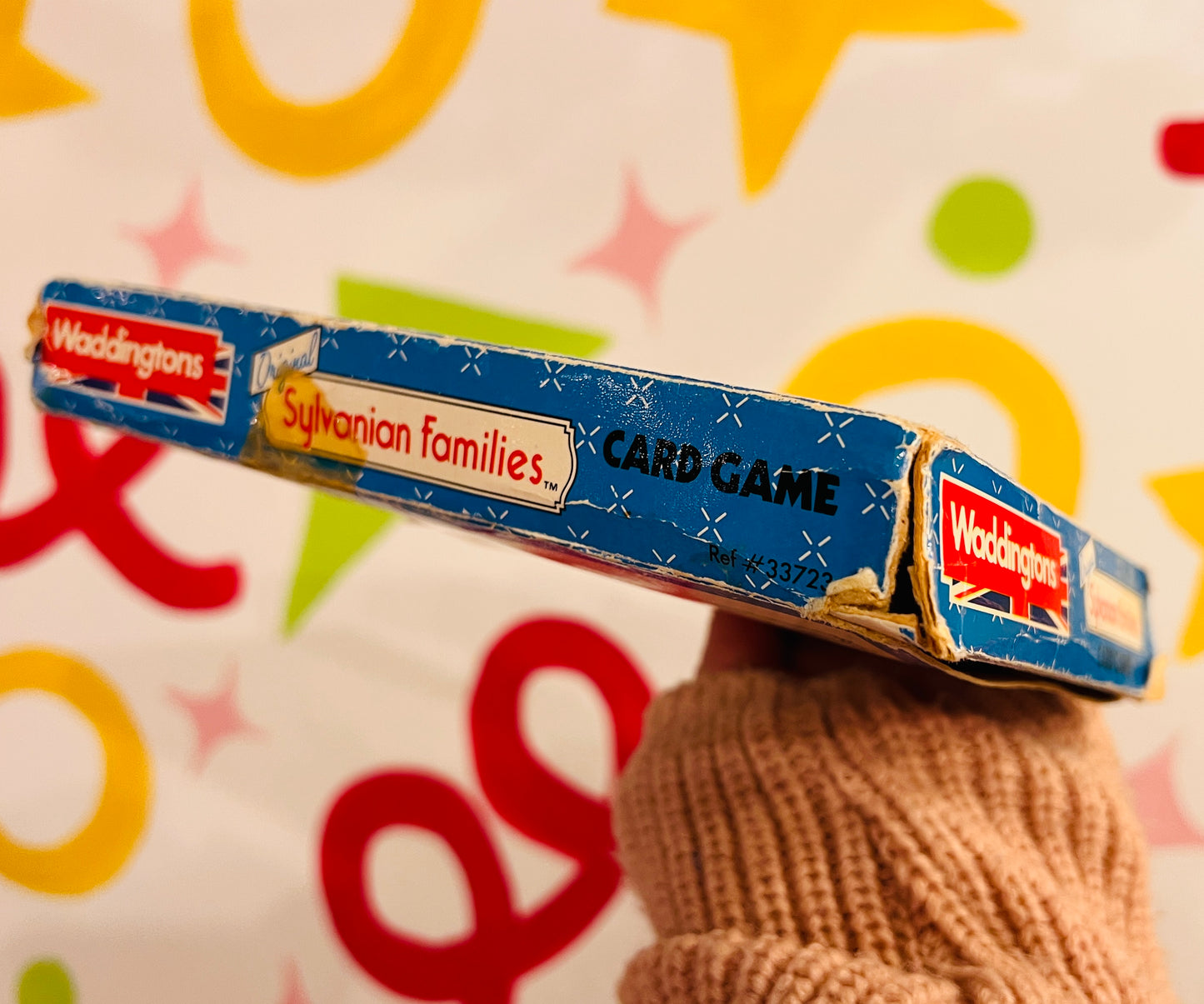 1988 Sylvanian Families card complete set with box - missing instructions