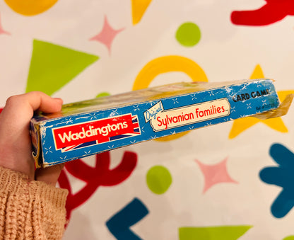 1988 Sylvanian Families card complete set with box - missing instructions