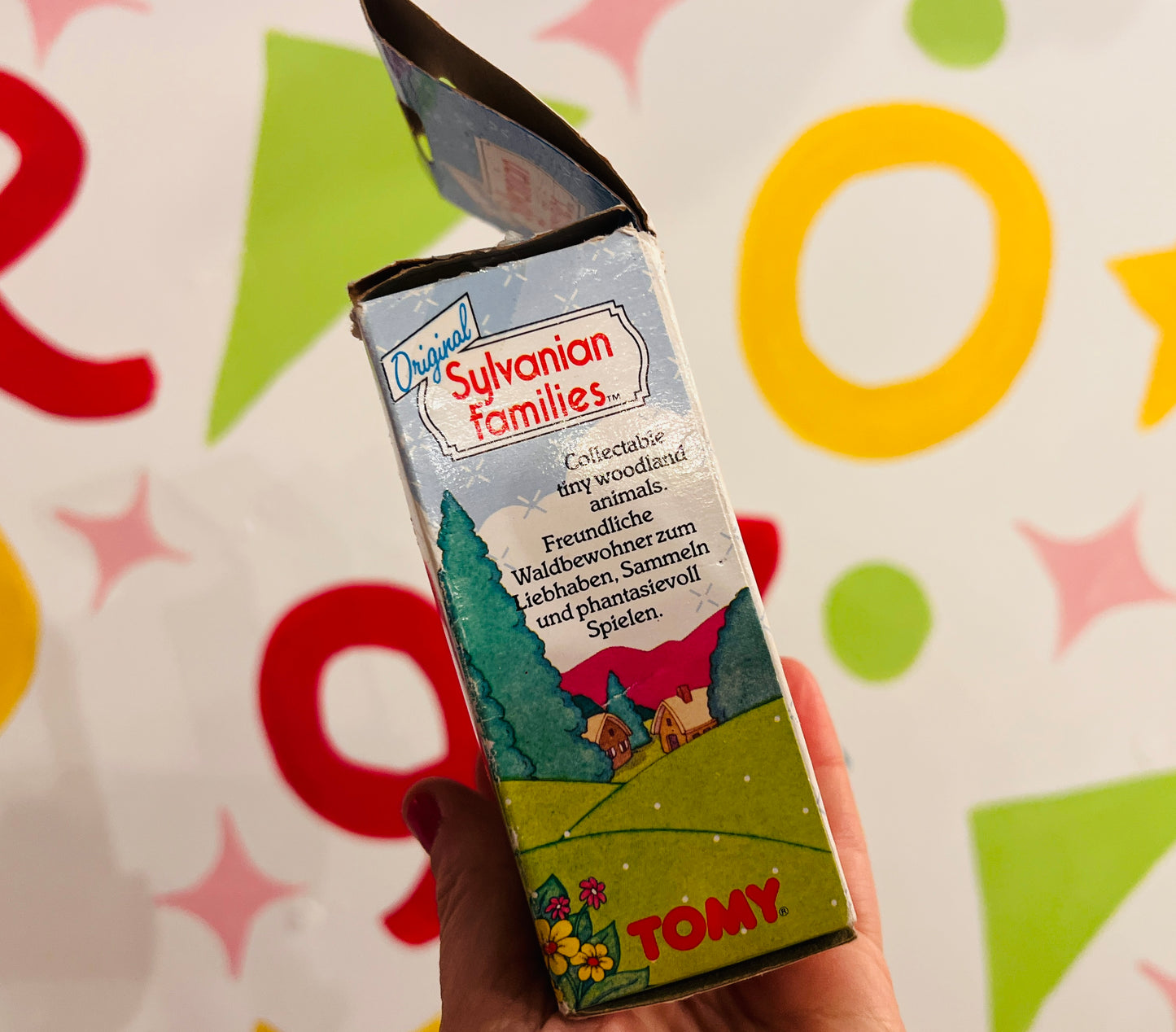 1985 Sylvanian Families boxed brown bear