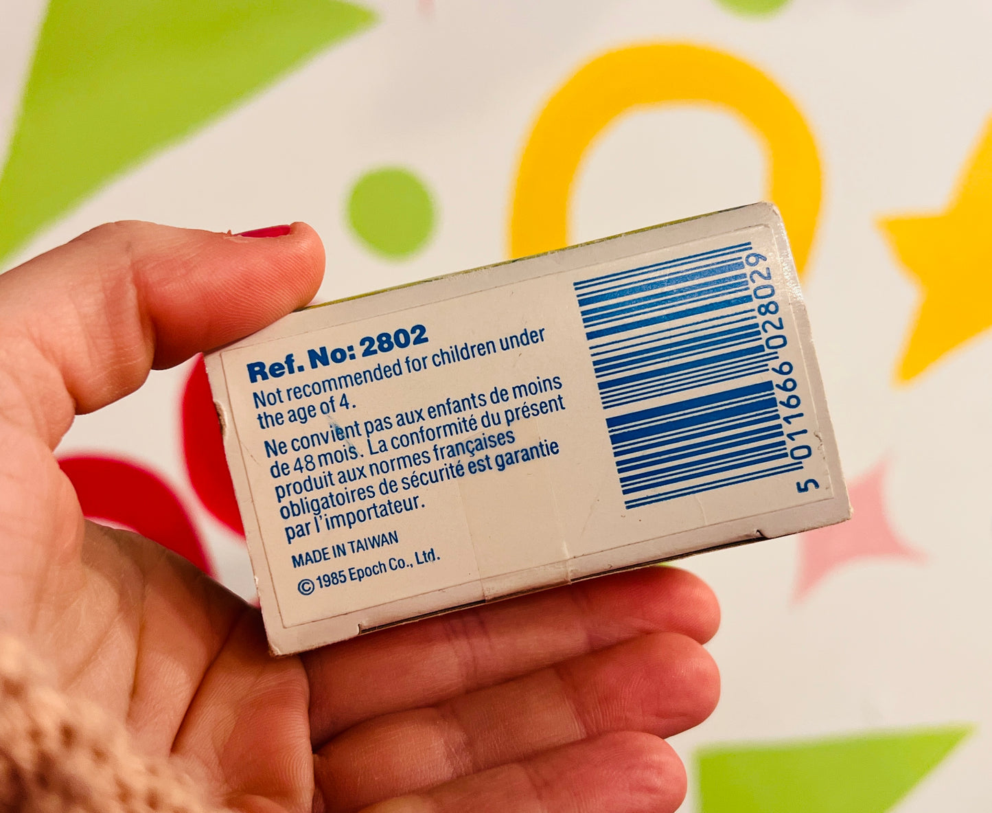 1985 Sylvanian Families boxed brown bear