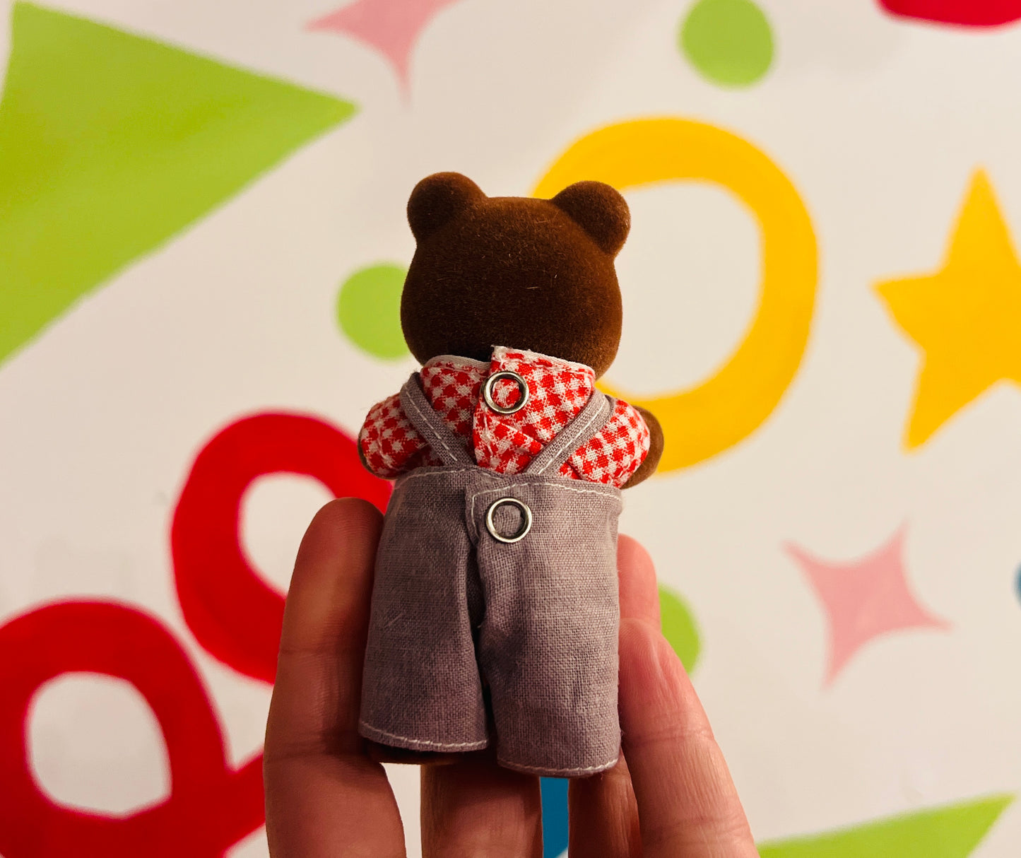 1985 Sylvanian Families boxed brown bear