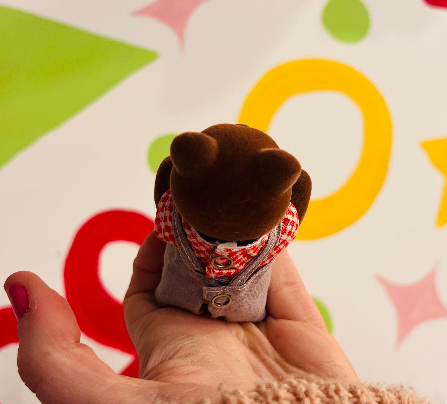 1985 Sylvanian Families boxed brown bear