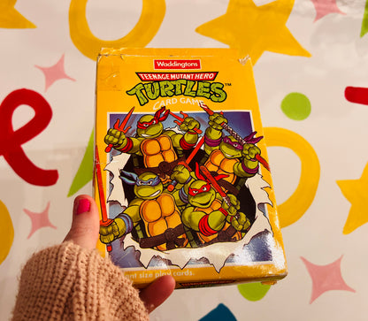 1990 Teenage Mutant Hero Turtles card complete set