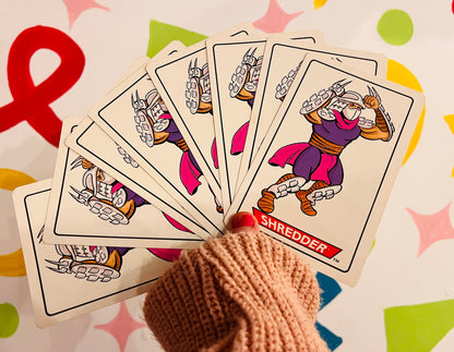 1990 Teenage Mutant Hero Turtles card complete set