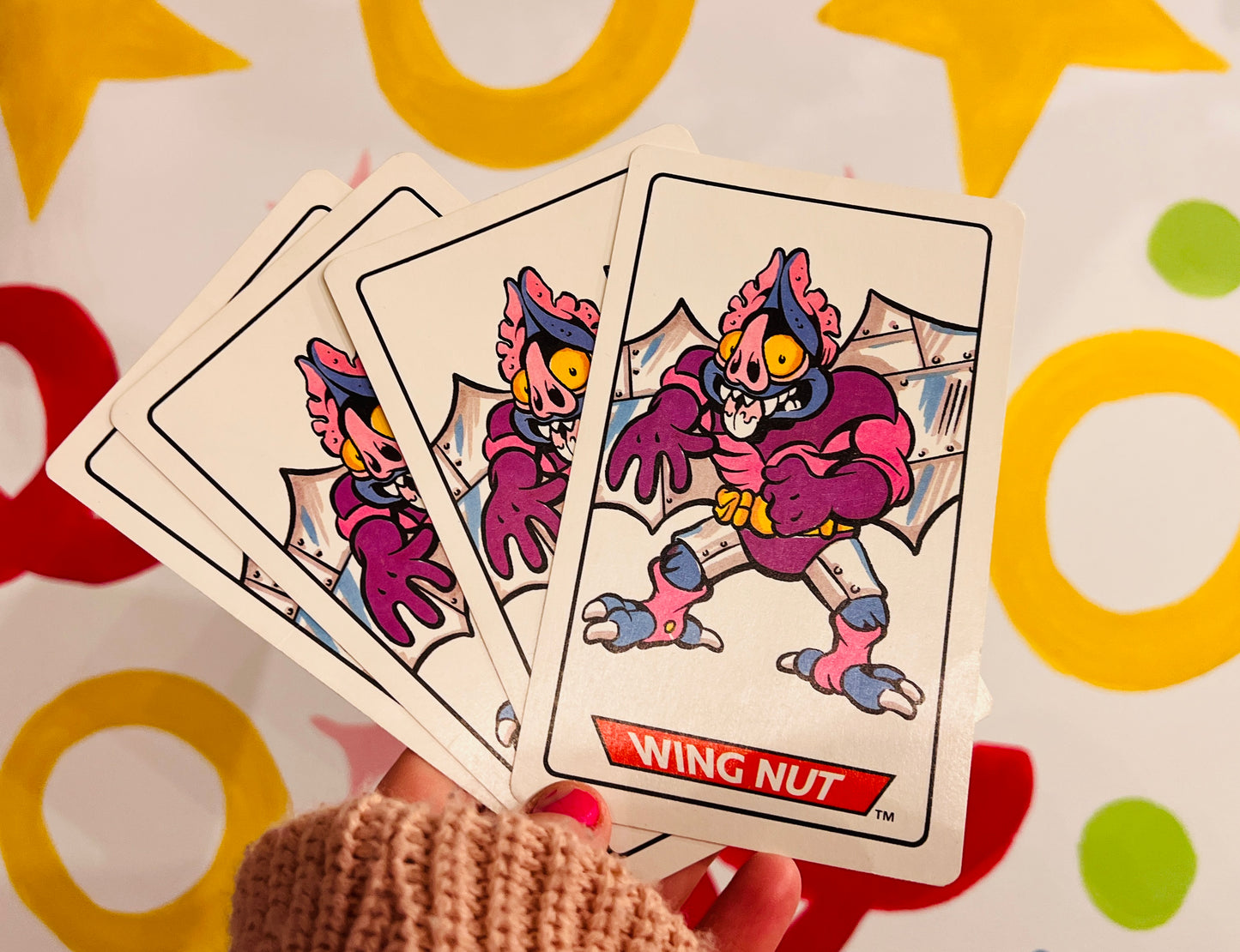 1990 Teenage Mutant Hero Turtles card complete set