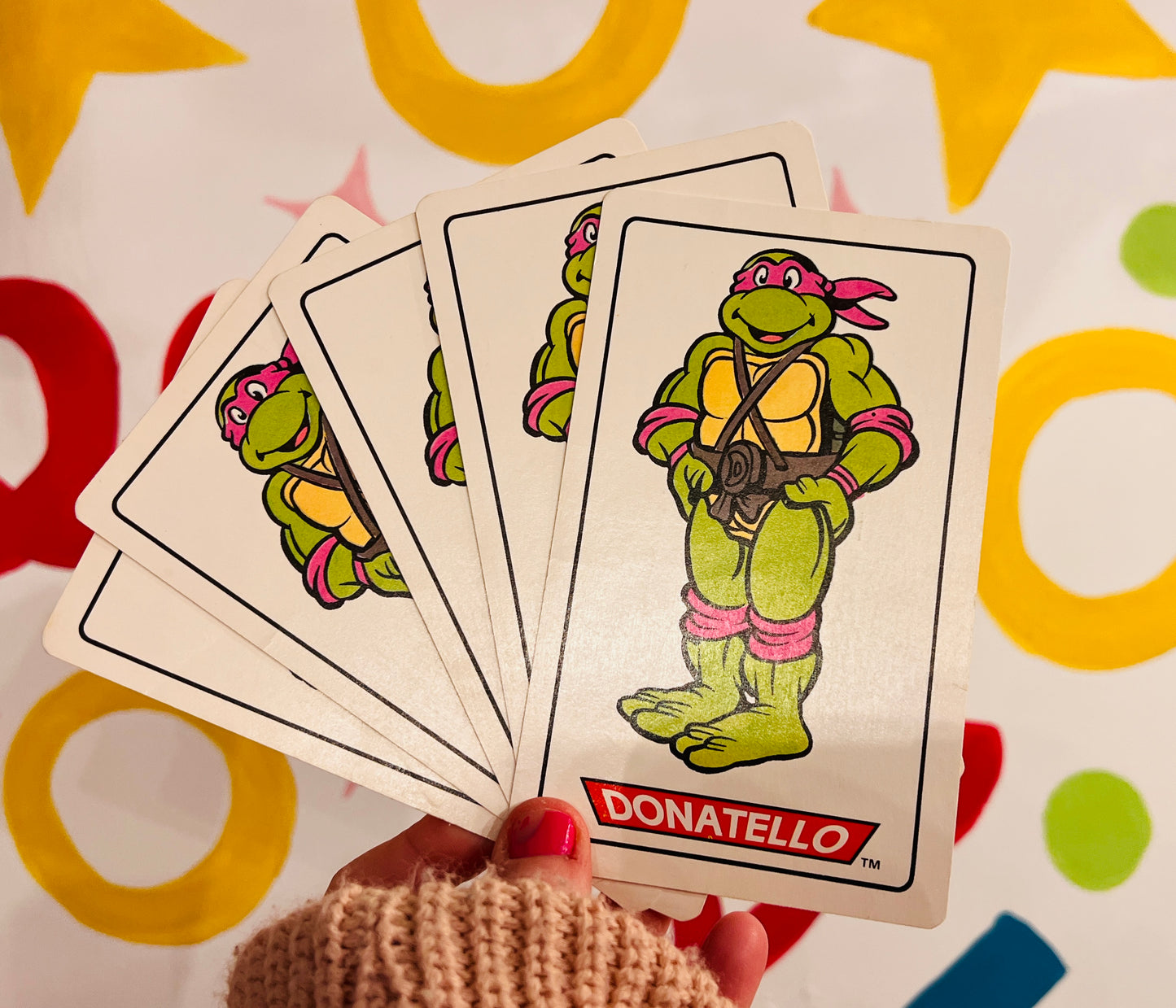 1990 Teenage Mutant Hero Turtles card complete set