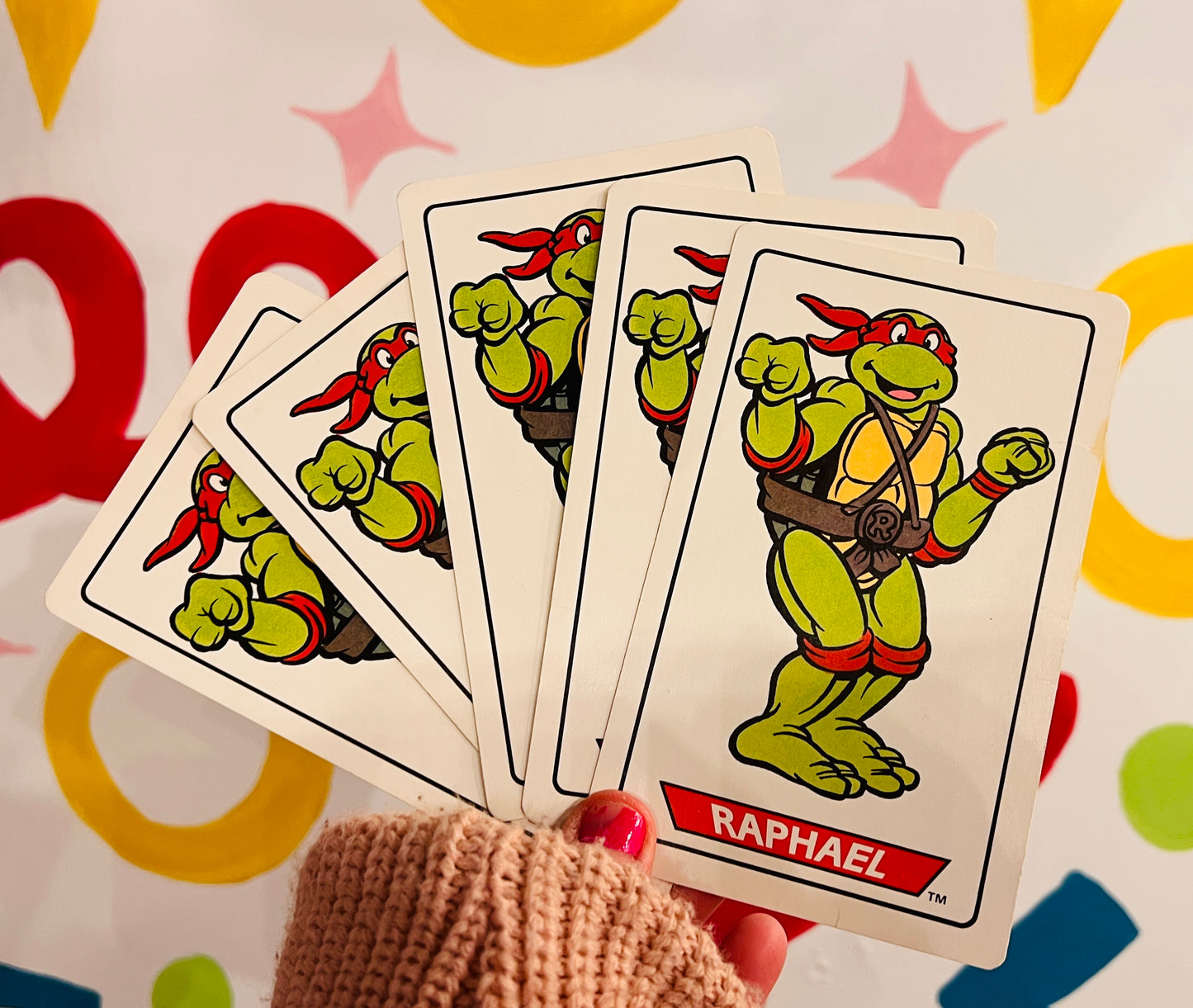 1990 Teenage Mutant Hero Turtles card complete set