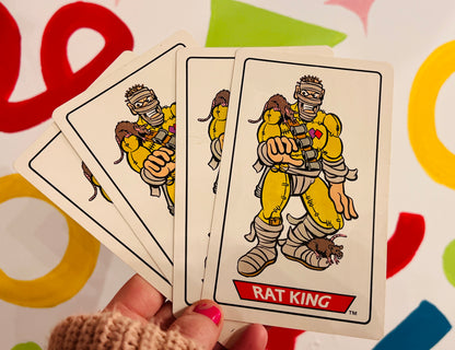 1990 Teenage Mutant Hero Turtles card complete set