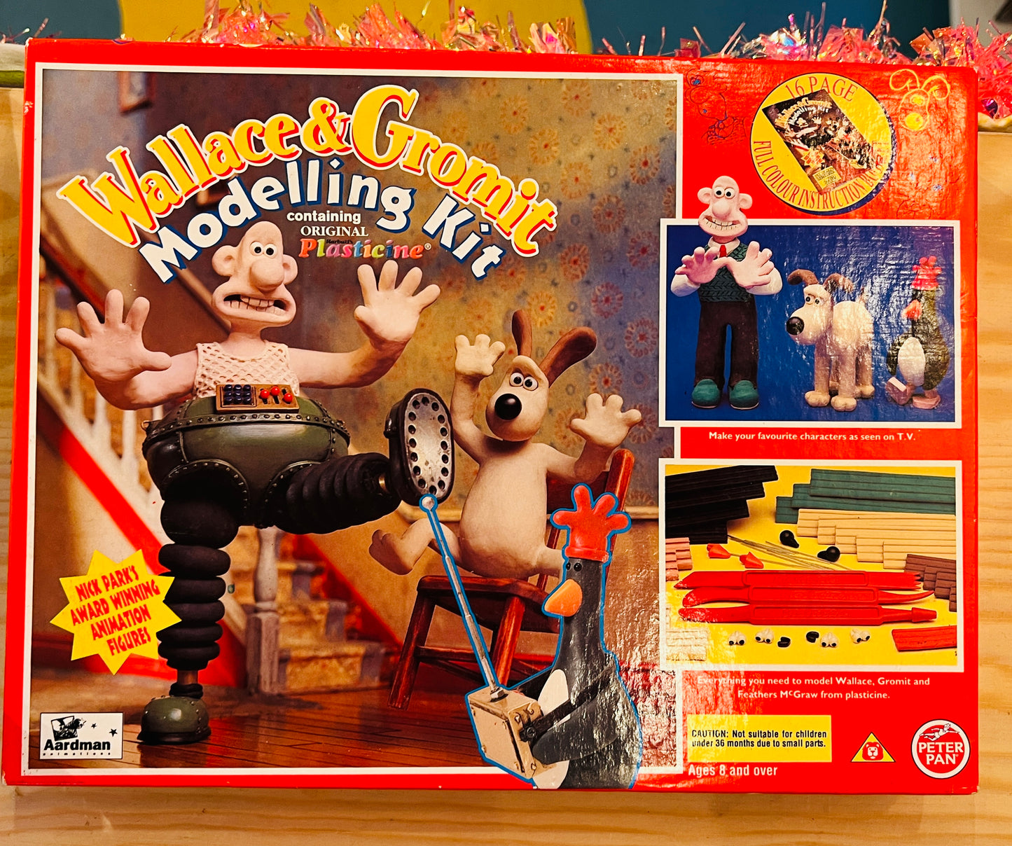 1995 COMPLETE Wallace & Gromit Plasticine Modelling Kit