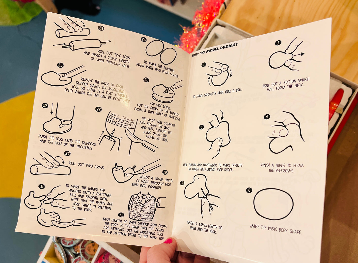 1995 COMPLETE Wallace & Gromit Plasticine Modelling Kit