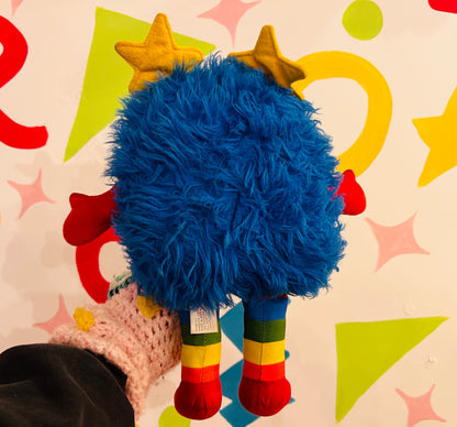 Vintage 1983 Rainbow Brite Blue Sprite plush