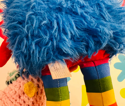 Vintage 1983 Rainbow Brite Blue Sprite plush