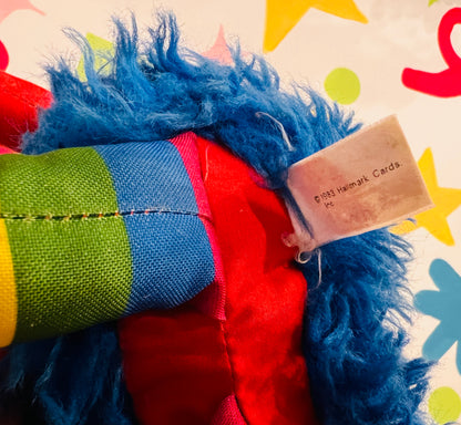 Vintage 1983 Rainbow Brite Blue Sprite plush