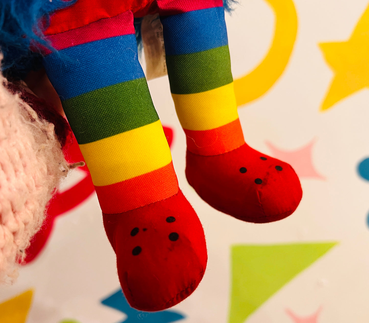 Vintage 1983 Rainbow Brite Blue Sprite plush