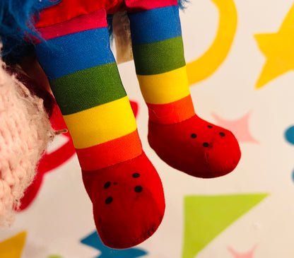 Vintage 1983 Rainbow Brite Blue Sprite plush