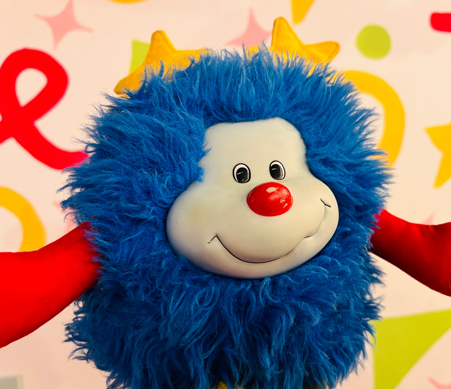 Vintage 1983 Rainbow Brite Blue Sprite plush