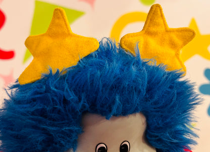 Vintage 1983 Rainbow Brite Blue Sprite plush