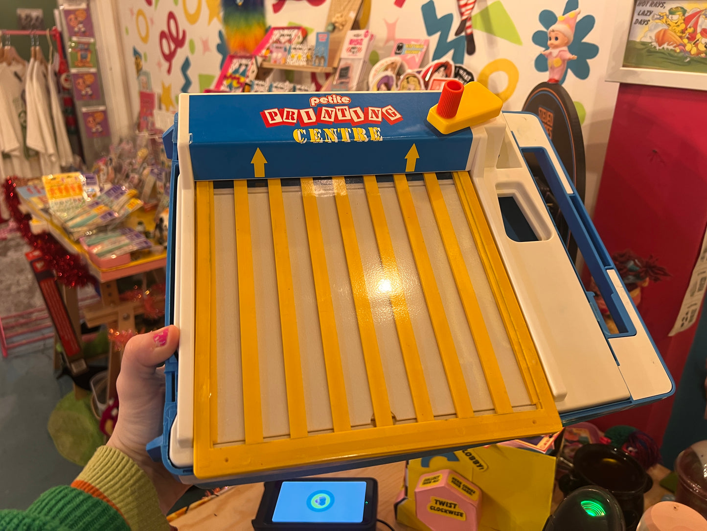 1980s Petite Printing Letterpress toy - missing pens