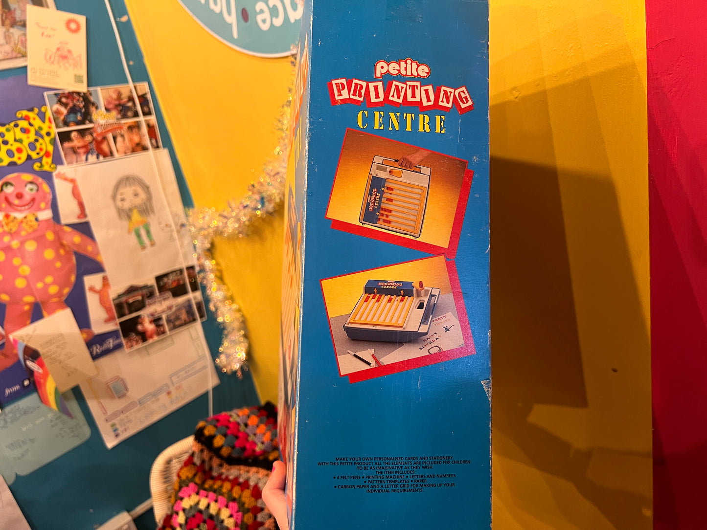 1980s Petite Printing Letterpress toy - missing pens