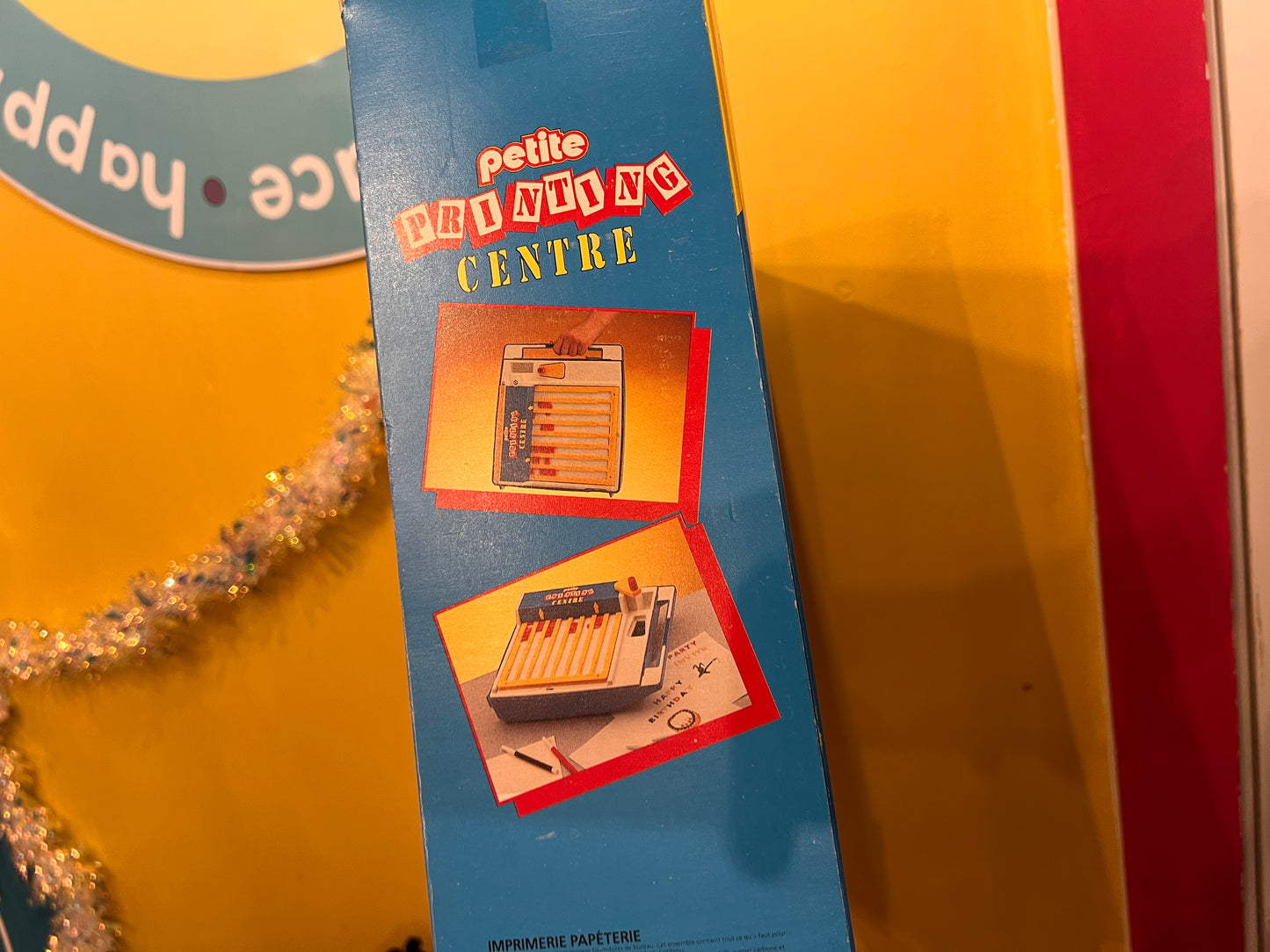 1980s Petite Printing Letterpress toy - missing pens