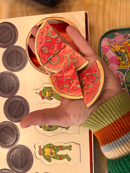 1990 Teenage Mutant Hero Turtles Shredder board game