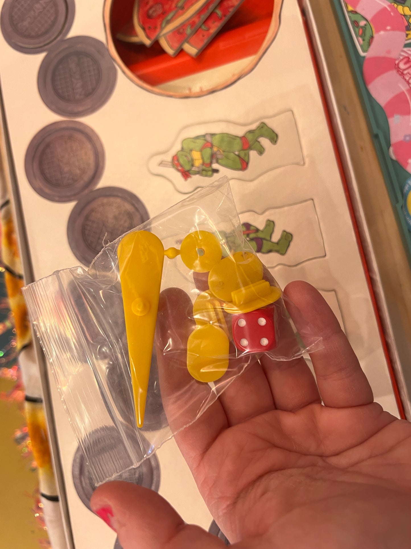 1990 Teenage Mutant Hero Turtles Shredder board game