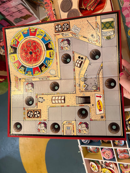 1990 Teenage Mutant Hero Turtles Shredder board game