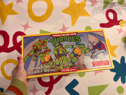 1990 Teenage Mutant Hero Turtles Shredder board game