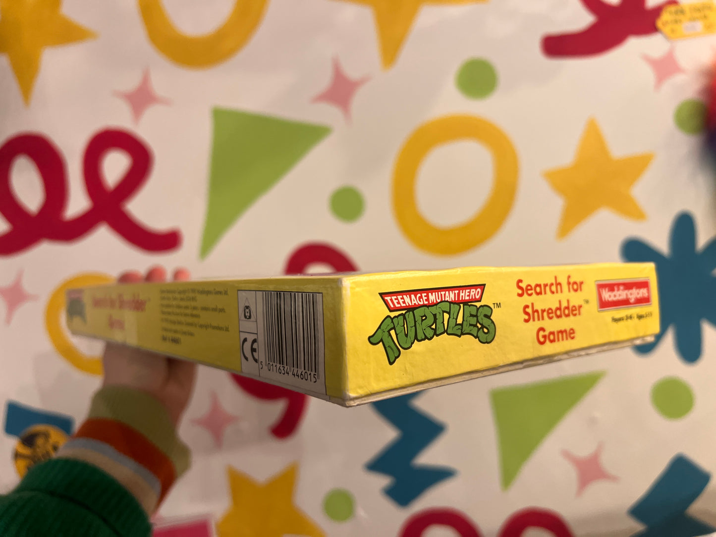 1990 Teenage Mutant Hero Turtles Shredder board game