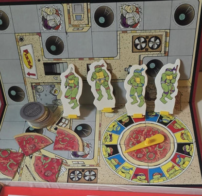 1990 Teenage Mutant Hero Turtles Shredder board game