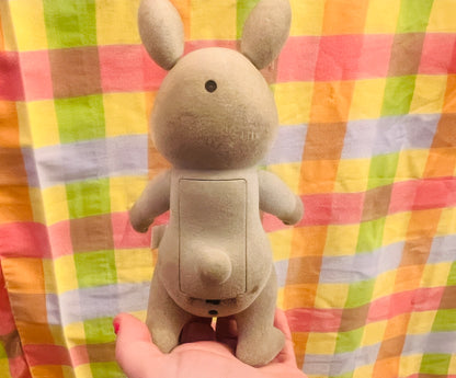 1980's Large 7" Sylvanian Families Rabbit Storyteller - still moves!