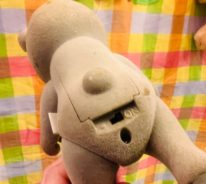 1980's Large 7" Sylvanian Families Rabbit Storyteller - still moves!