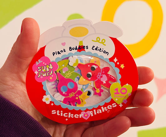 Plant Buddies Sticker Flake Pack