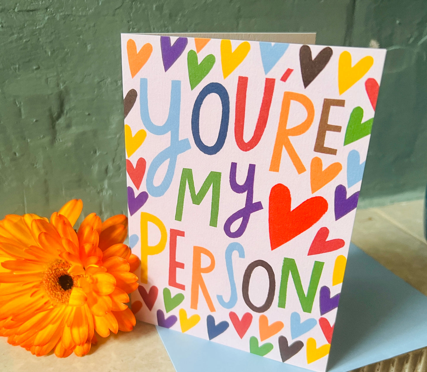 You're My Person card