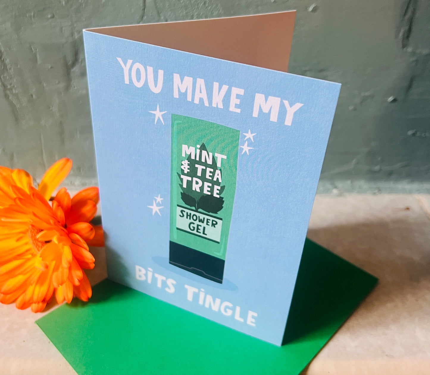 You Make My Bits Tingle card