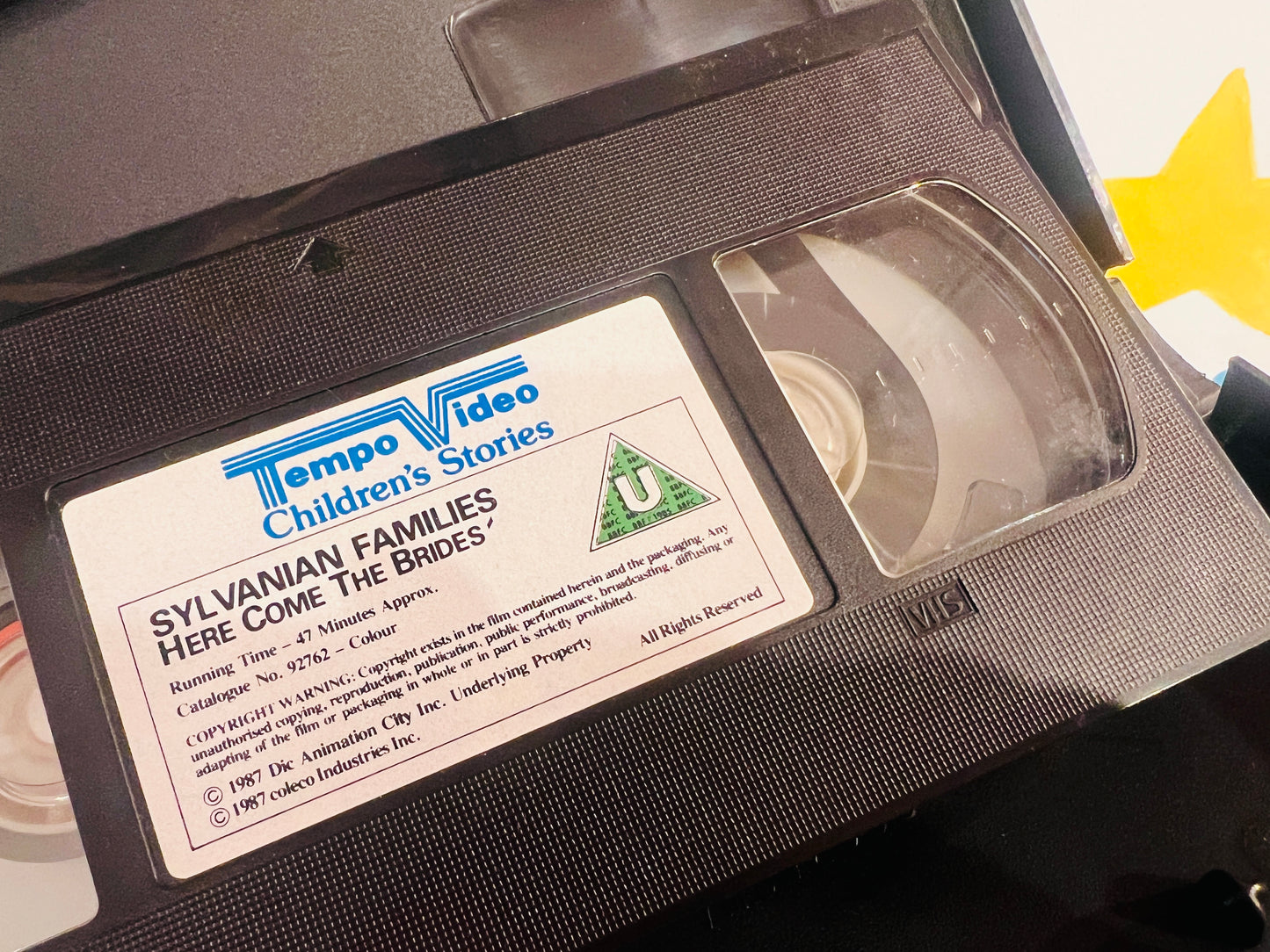 1987 Sylvanian Families VHS