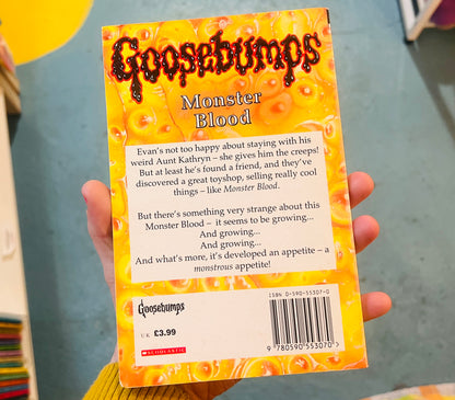 ( 5 ) Monster Blood Goosebumps book
