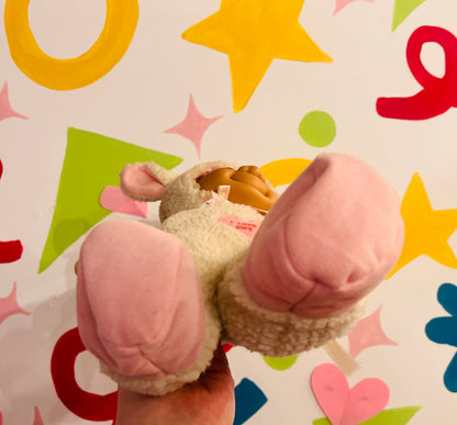 Rare Russ I Love Ewe Troll with lamb outfit