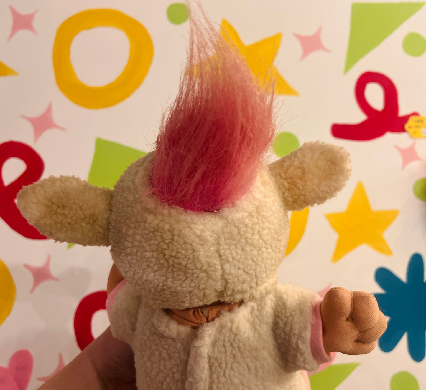Rare Russ I Love Ewe Troll with lamb outfit