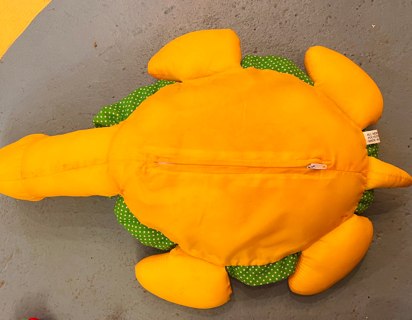 1980's Turtle plush with 3 baby turtles! (not a toy)