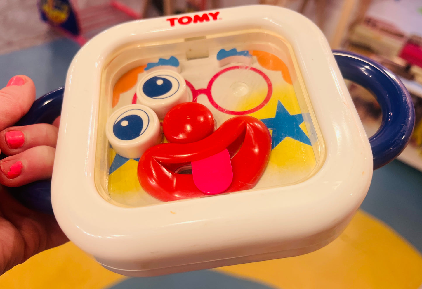 Rare TOMY 1992 Magnetic Face toy