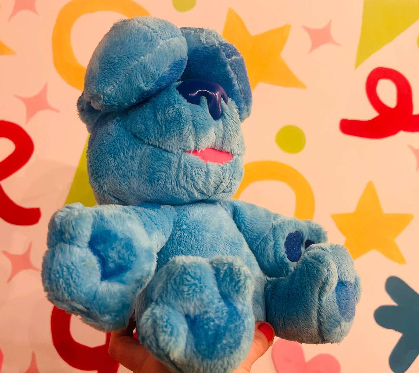 Blue's Clues & You Peek- A-Blue talking plush toy
