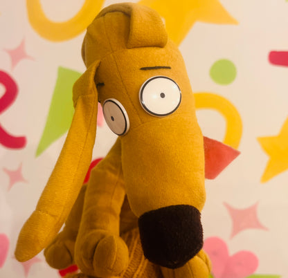 Spike the dog from Rugrats 90’s plush