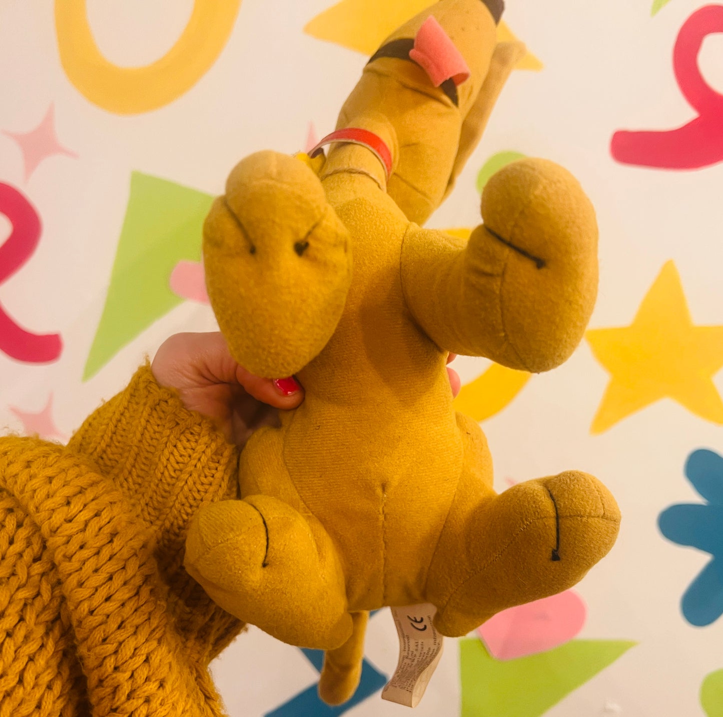 Spike the dog from Rugrats 90’s plush
