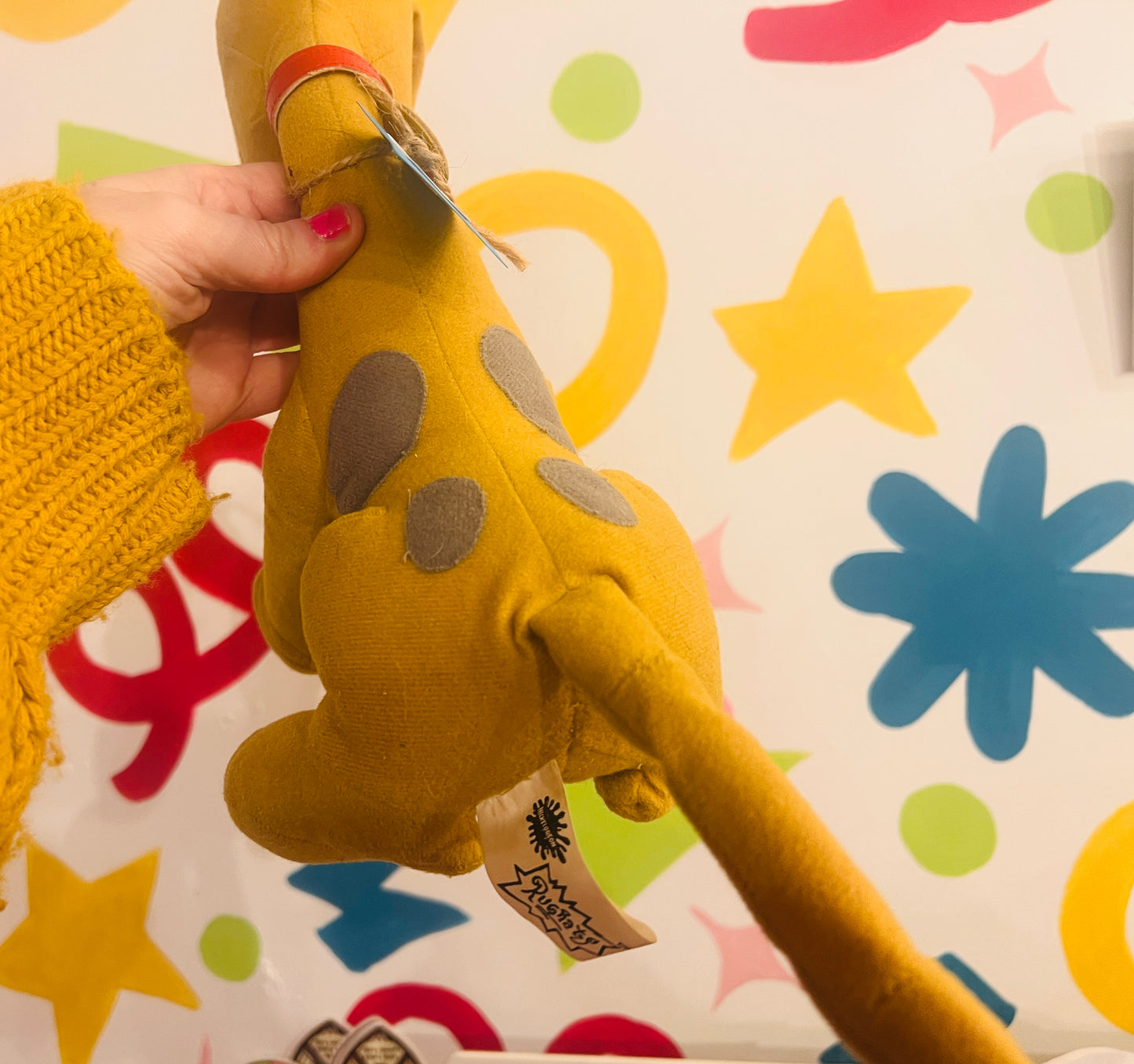 Spike the dog from Rugrats 90’s plush